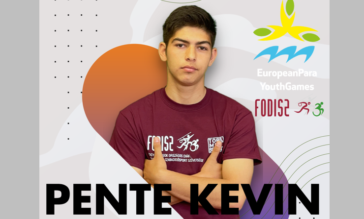 Pente Kevin, az Európai Ifjúsági Parajátékok egyik résztvevője