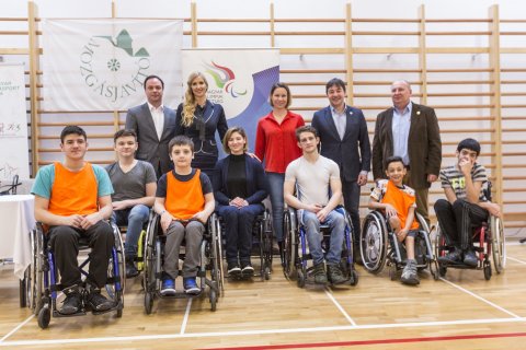 Sajtótájékoztató - Magyar Parasport Napja, Lélekmozgató iskolai program