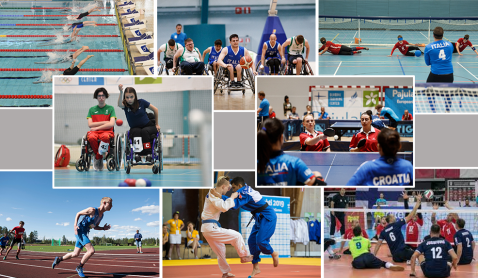 FODISZ-os sportolók az Európai Ifjúsági Parajátékokon 
