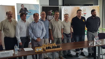 15th IBCA Chess Olympiad for Blind and Visually Impaired Chess Players 2017 - magyar csapat a Látássérültek Sakkolimpiáján
