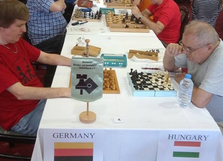 Középmezőnyben a magyar látássérült sakkválogatott a macedóinai Sakkolimpián