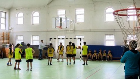 Kosárlabda regionális diákolimpiai elődöntő Nyíregyházán